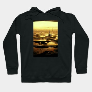 Golden Space City Hoodie